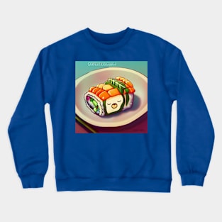 Kawaii Anime Sushi Crewneck Sweatshirt